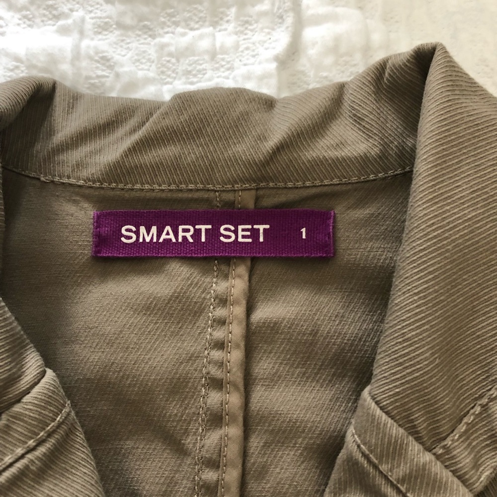 Smart set Button Up Jacket Size 1 - Picture 2 of 3